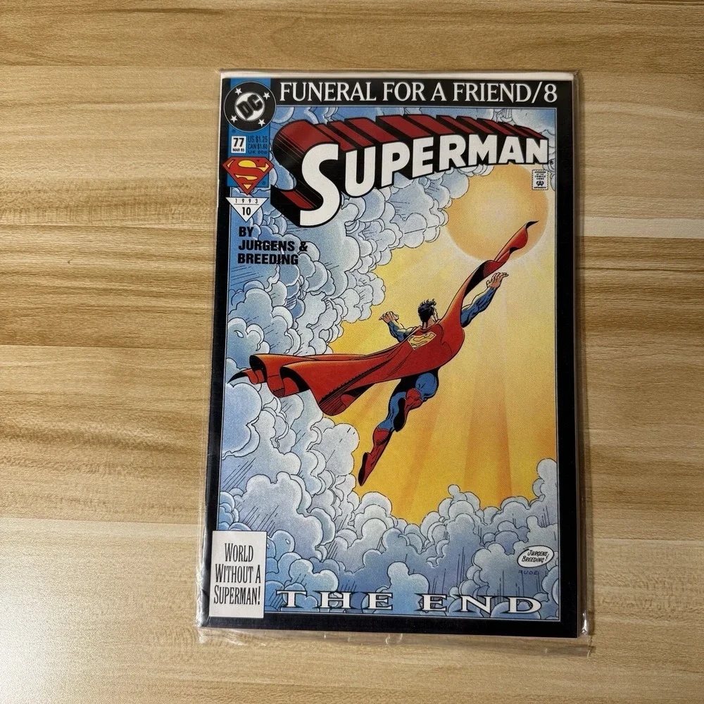 Superman #77 Funeral For A Friend 8 (1993 DC Comics)